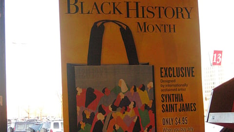 Barnes & Noble Black History Month Window Poster