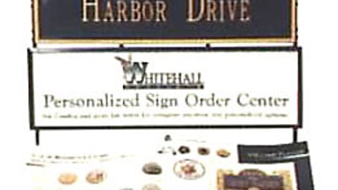 Whitehall Products House Number Countertop