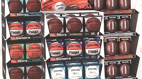 Spalding Balls Floorstands
