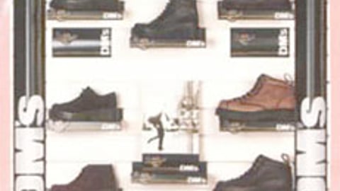 Dr. Martens Slatwall Display
