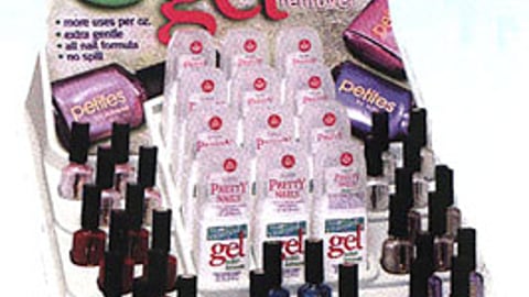 Scherer Nail Polish and Gel Remover Display