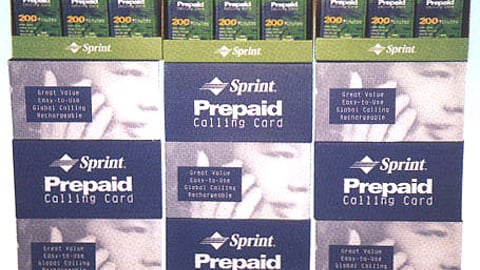 Sprint Prepaid Calling Cards