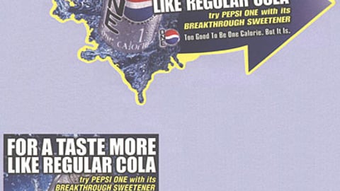 Pepsi ONE Poster