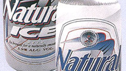Natural Ice Beer Display