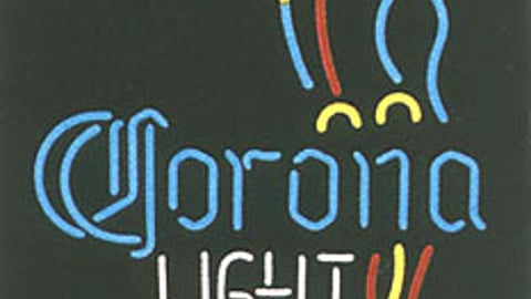 Corona Light Neon Sign