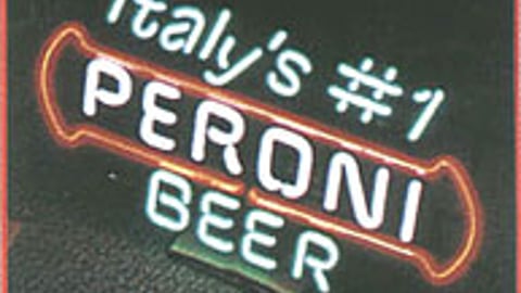 Peroni Neon Sign
