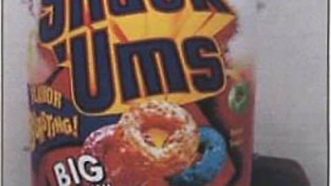 Kellogg's Snack Ums Cereal Display