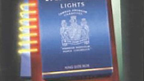 Pall Mall Lights Sign