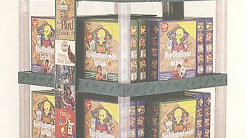 Bird Houses and Feeders Display