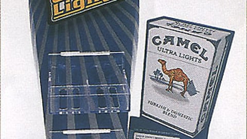 Camel Ultra Lights Cigarettes Display