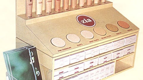 Zia Natural Skincare Countertop