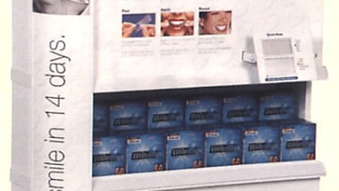 Crest Whitestrips Endcap