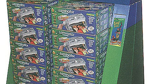 ezLaminator Wal-Mart A-frame