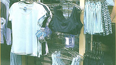 Asics Apparel Display