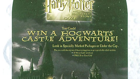 Coca-Cola Harry Potter Standee