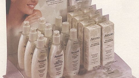 Aveeno Countertop Display