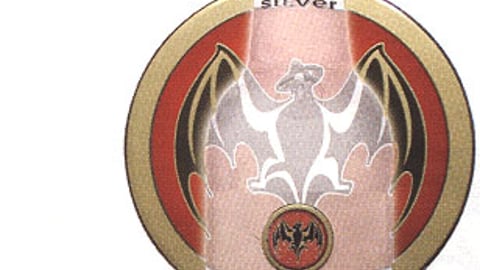 Bacardi Silver Sign/Table Tent