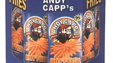 Andy Capp Fries Dump Bin