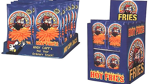 Andy Capp Fries Counter Displays