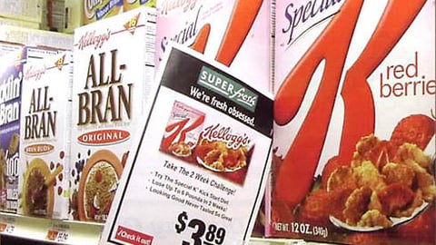 Kellogg Shelf Talker