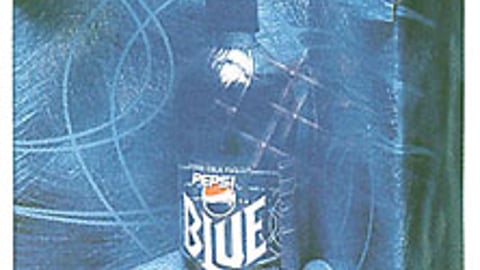 Pepsi Blue Display