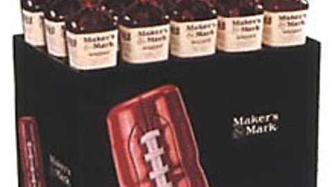Maker's Mark Floor Display