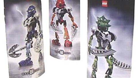 Lego Bionicle Game Marker Display