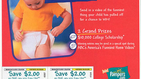 'brandSaver' Pampers Video Contest