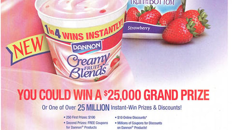Dannon Instant-Win Game FSI