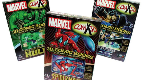 Marvel ComX3D Packaging