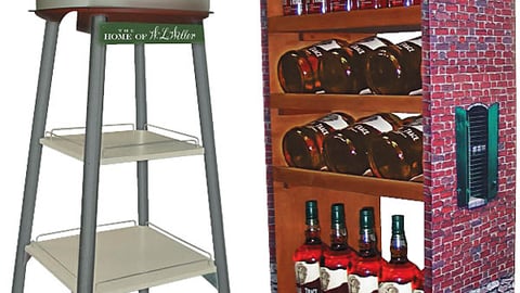 Buffalo Trace Floorstands