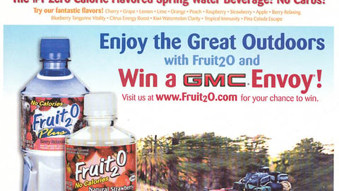 Fruit2O 'Great Outdoors' FSI