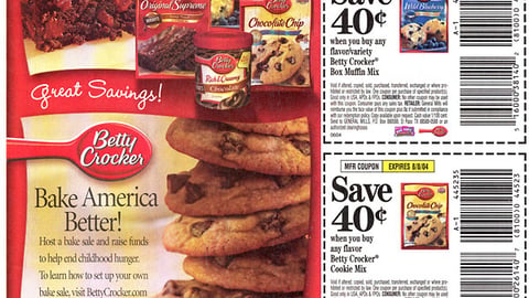 Betty Crocker Bake Sale FSI