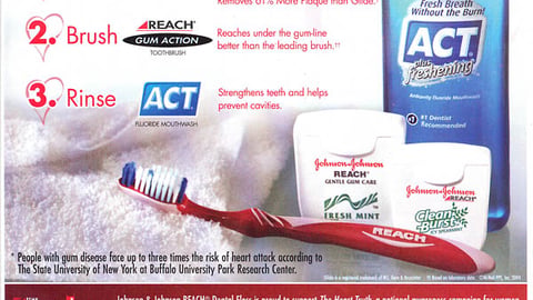 Johnson & Johnson 'Heart Truth' FSI