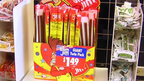 Slim Jim Countertop Display