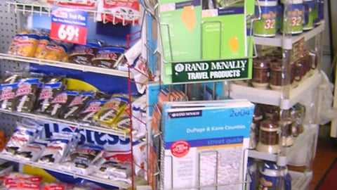 Rand McNally Map Floorstand