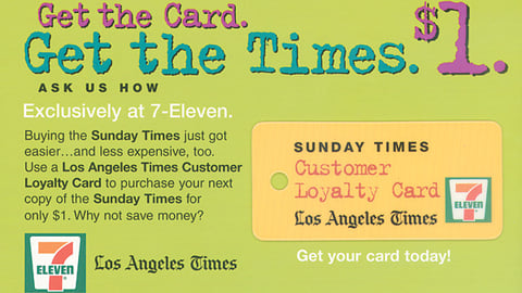 7-Eleven, Los Angeles Times Loyalty Program
