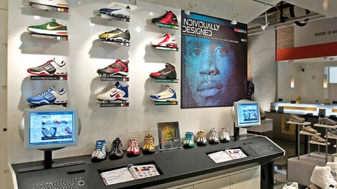 Nike Build-to-Order Shoe Kiosk