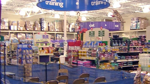 PetsMart's Previous Center Aisle Training Center
