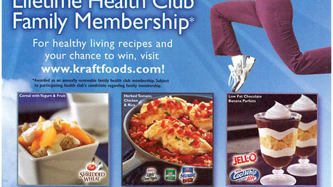 Kraft Gym Membership FSI