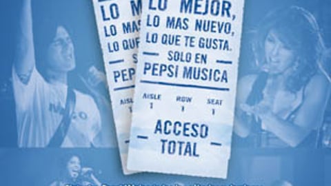 Pepsi Musica Print Ad Graphics