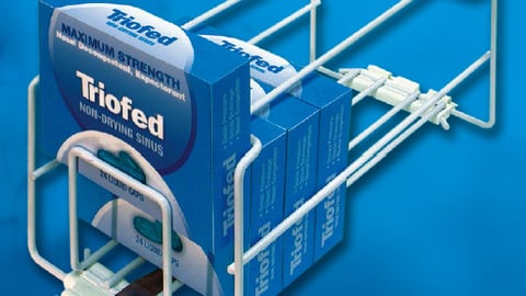 Single-Feed Shelf Dispenser