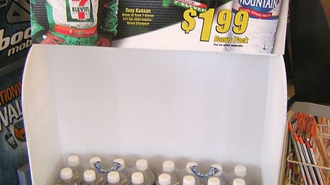 Ice Mountain Team 7-Eleven Floorstand