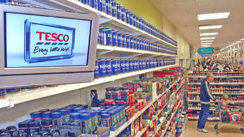 Tesco TV Screen