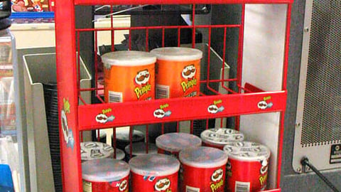 Pringles Countertop Display