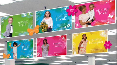 Kmart Spring Signage System