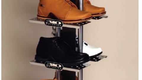310 Motoring Footwear Floorstand
