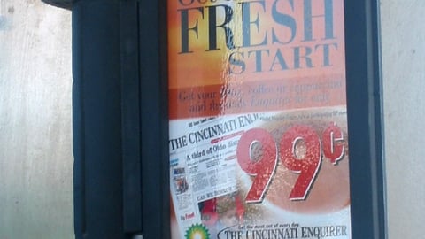 Cincinnati Enquirer BP Pump Sign