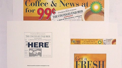 Cincinnati Enquirer BP Promotion P-O-P Package
