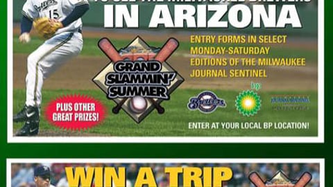 Milwaukee Journal Sentinel BP Promotion